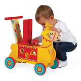 Janod - Llama Ride on and Shape Sorter