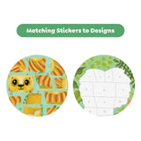 Tiger Tribe - Stickers by Numbers - Animals