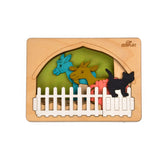 Ekoplay - Farm Animals Multi-layered Jigsaw Puzzle
