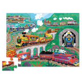Crocodile Creek - Classic Floor Puzzle 36 pc - All Aboard the Train