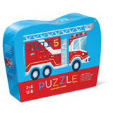 Crocodile Creek - Mini Puzzle 12 pc - Fire Truck