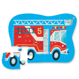 Crocodile Creek - Mini Puzzle 12 pc - Fire Truck