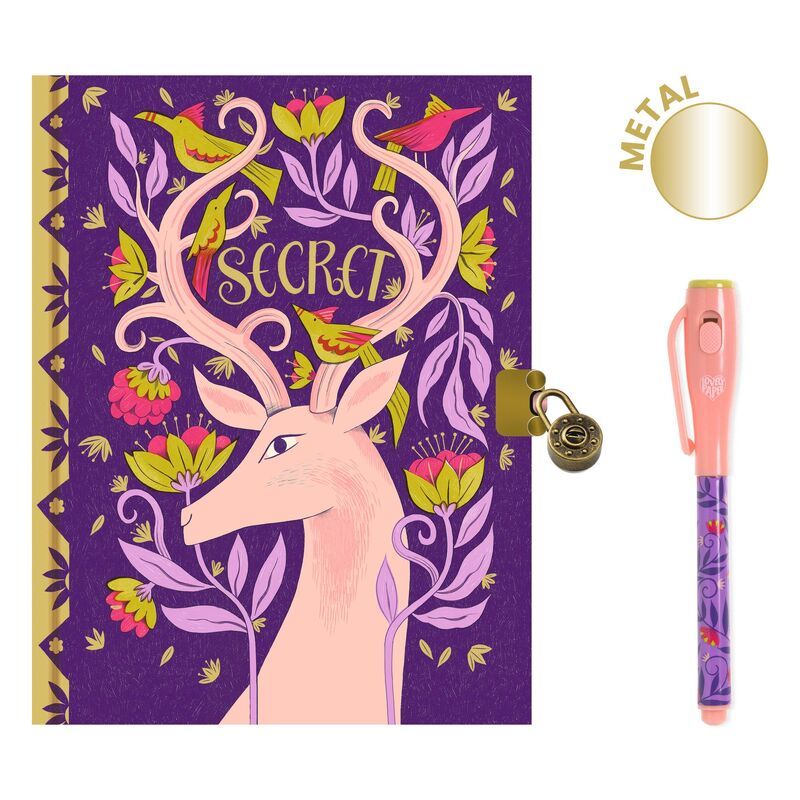Lockable Secret Diary 'Melissa' with Magic Pen The Little Toy Shop
