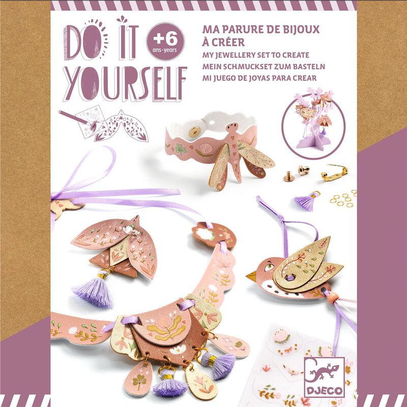 OROLOGIO kit artistico DA COSTRUIRE do it yourself DJECO DJ07979 età 6+