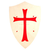 Fauna - Wooden Knights Shield - Templar Cross