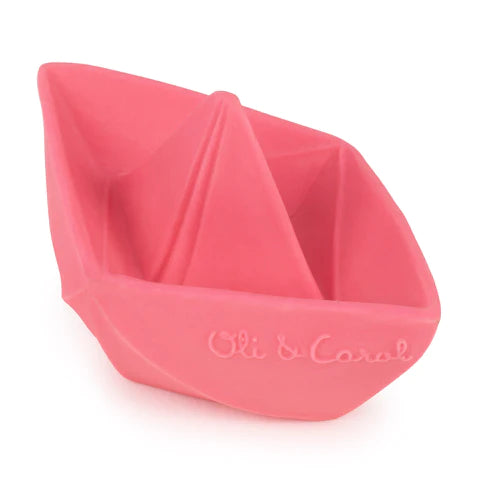 Oli & Carol - Origami Boat - Pink