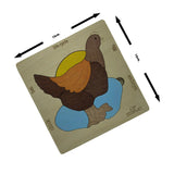Ekoplay - Life Cycle of a Chicken Multi-layered Jigsaw Puzzle