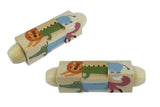 Wooden Animal Twist Puzzle Block - NEW Designs