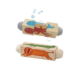 Wooden Animal Twist Puzzle Block - NEW Designs