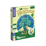 mierEdu - 3D Eco Puzzle - Peacock