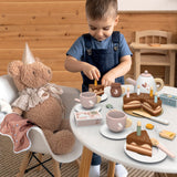 Speedy Monkey - Wooden Birthday Tea Set