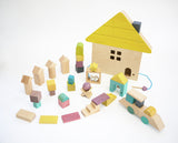 gg* Tsumiki House-shaped, colourful building blocks