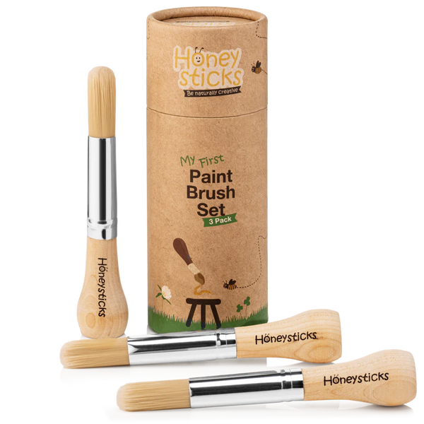 Honeysticks - First Paint Brush 3pc Set