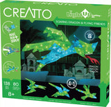 Creatto 4 in 1 - Light Up Crafting Kit - Soaring Dragon & Flying Friends