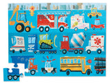 Classic Floor Puzzle - 36 pc - Vehicles