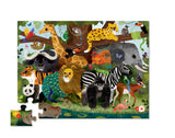 Crocodile Creek - Classic Floor Puzzle 36 pc - Jungle Friends