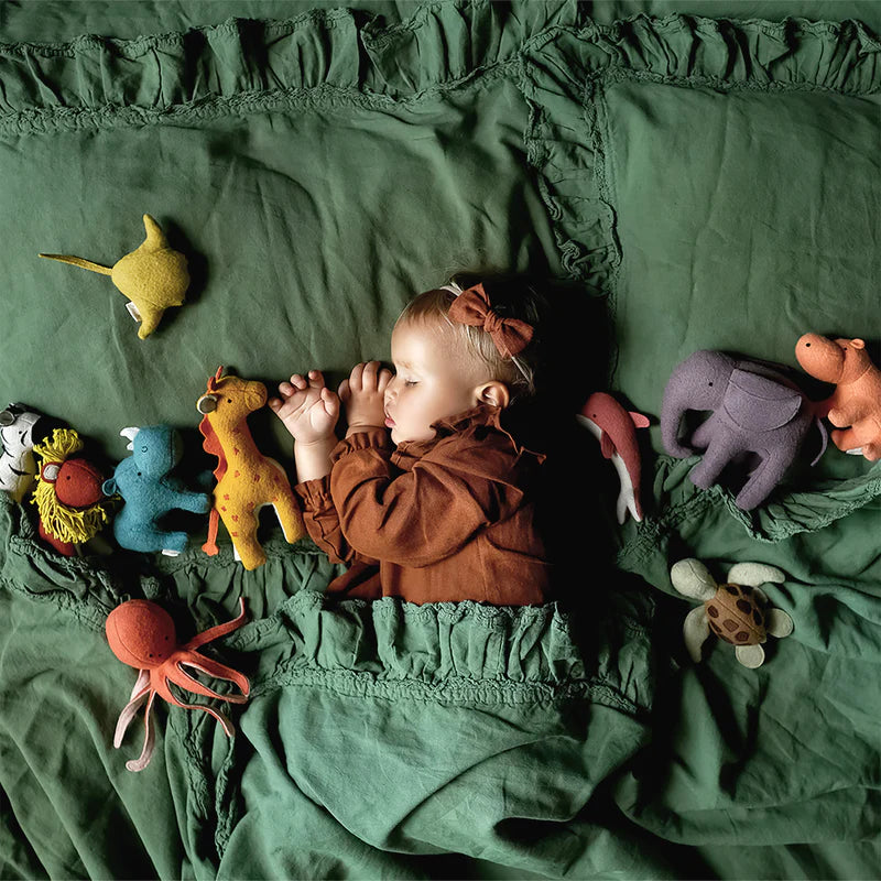 Olli Ella Holdie Folk Set Felt Safari Animals The Little Toy Shop