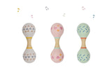 Wooden Maraca Rattle - Double Ended