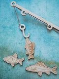 Stuka Puka - Plenty of Fish in the Sea Wooden Puzzle - Fishing Game
