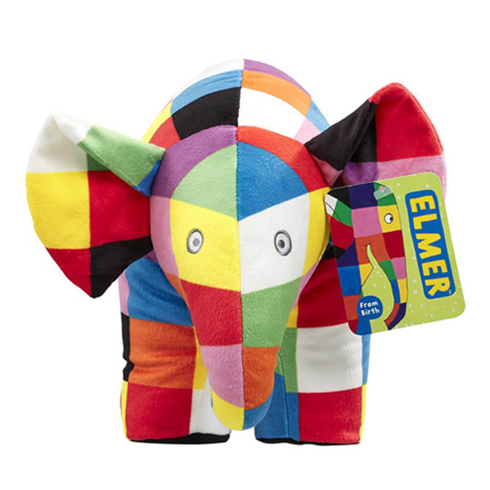 Elmer The Patchwork Elephant Plush The Little Toy Shop elmer-the-patchwork-elephant-plush-the-little-toy-shop