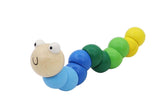 Wooden Jointed 'Wriggly Worm'