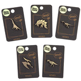 Geek Culture - Enamel - Glow in the Dark - Dinosaur Skeleton Pins
