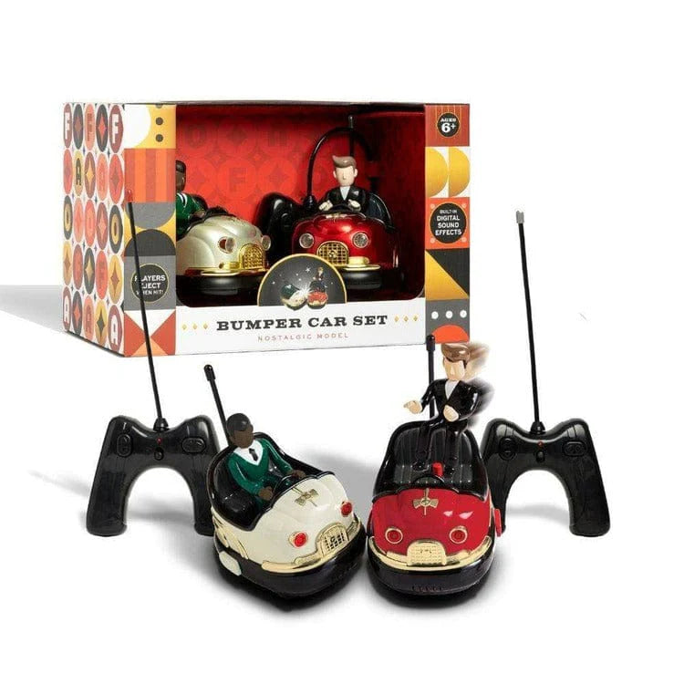 FAO Schwartz Remote Control Bumper Car Set (Retro Nostalgia) The