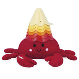 Janod - Bernard And His Shell - Crab Stacking Bath Toy