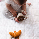 2 Pack Mini Market Brunch Stroller Toys - Coffee & Croissant