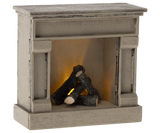 Maileg - Mouse Furniture - Fireplace - Off White