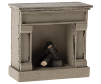 Maileg - Mouse Furniture - Fireplace - Off White