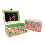 SVOORA Musical Jewellery Box ‘Seasons’ with Ring Holder and Mirror: ‘Summer’