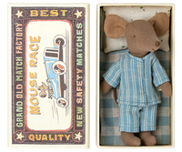 Maileg - Big Brother Mouse in Matchbox - Brown