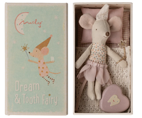 Maileg - Tooth Fairy Mouse - Little Sister in Matchbox