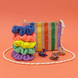 MIMI & LULA Striped Mini Claw Clips