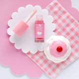 Natural Kids Lip Gloss Wands - Strawberry Cupcake - Pink