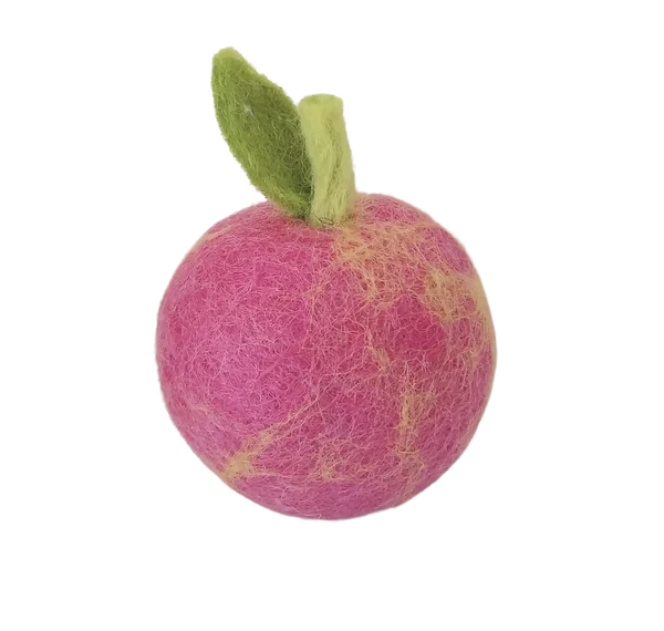 Felt Fruits & Vegetables - Pink Lady Apple
