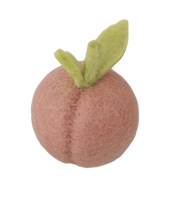 Felt Fruits & Vegetables - Peach