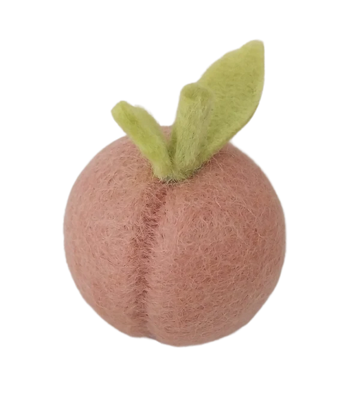 Felt Fruits & Vegetables - Peach