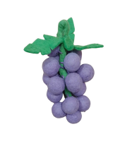 Felt Fruits & Vegetables - Purple Grapes