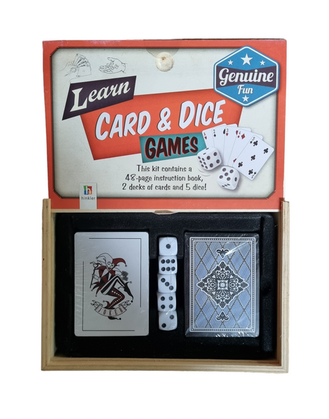 Retro Card & Dice Games Set