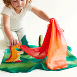 Sarah's Silks - Mini Enchanted Playsilks - Sea