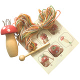 House of Marbles - Wooden Knitting Mushroom