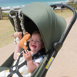 Living Textiles - Fox & Bear 2pk Stroller Toys