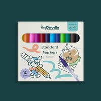 HeyDoodle - 12 pk Extra Markers