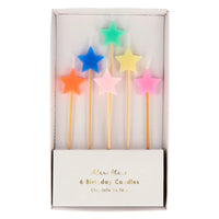 Meri Meri - 6 Star Birthday Candles