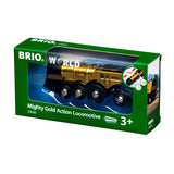 BRIO Trains - Mighty Gold Action Locomotive - 33630