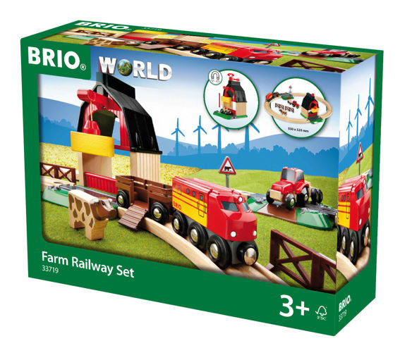 BRIO Set - Farm Railway Set - 33719