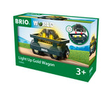 BRIO Train - Light Up Gold Wagon - 33896