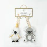 Living Textiles - Koala & Cockatoo 2pk Stroller Toys